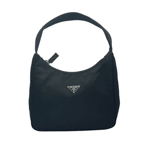 prada hobo mini價錢|黑色 皮革Hobo 包 .